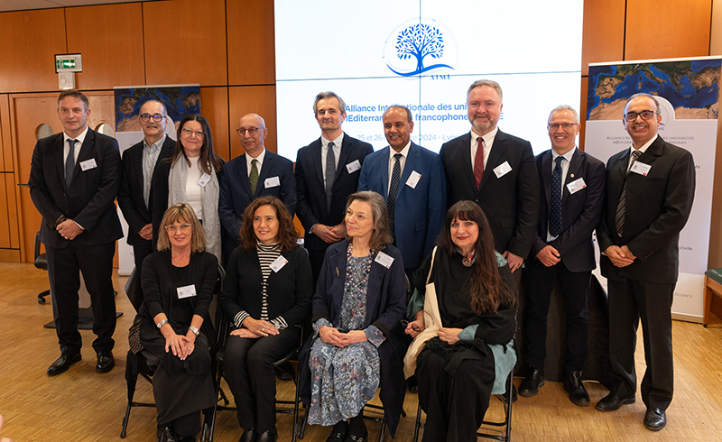 Lancement de l��Alliance AIME : Alliance internationale des universit��s m��diterran��ennes francophones.
