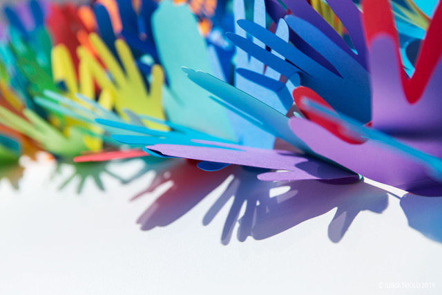 Marta NIJHUIS, De-main, d��tail de l��installation, dimensions variables, 2019 ? Ilaria TRIOLO