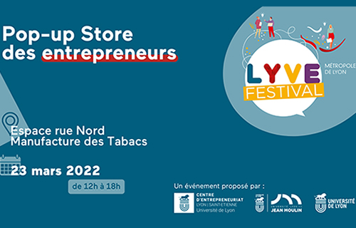 Pop-up store Lyve Universit�� Jean Moulin